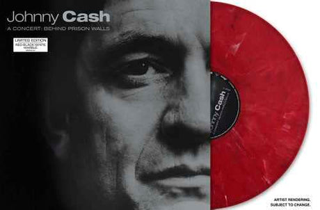 Johnny Cash - A Concert: Behind Prison Walls (Limited Edition, Red, Black, & White Marble Colored Vinyl) [Vinyl]