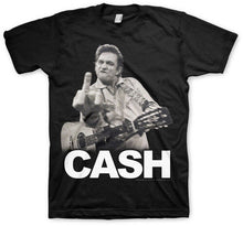 Johnny Cash - Johnny Cash - The Bird - T-Shirt - Large (Black) [Apparel]