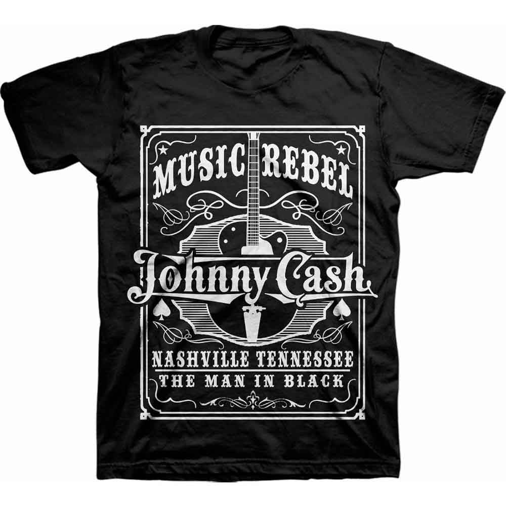 Johnny Cash - Music Rebel [T-Shirt]