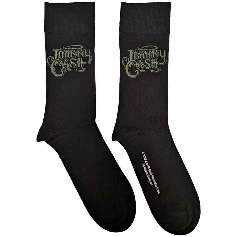 Johnny Cash - Text Logo [Socks]