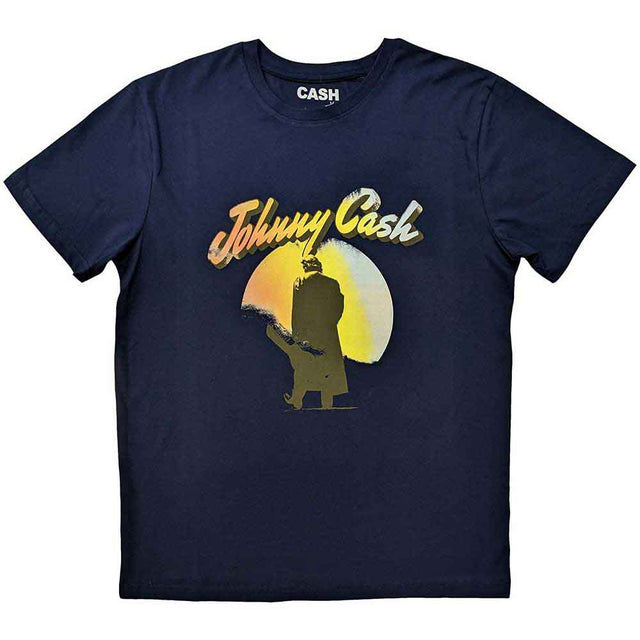 Johnny Cash Walking Guitar T-Shirt
