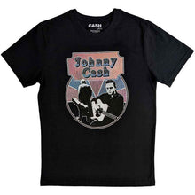 Johnny Cash Walking Guitar & Front On [T-Shirt]