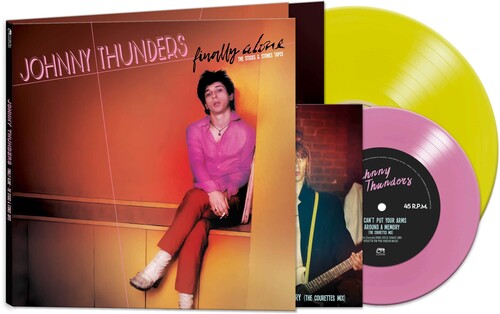 Johnny Thunders - Finalmente solo - The Sticks &amp; Stones Tapes - AMARILLO/ROSA [Vinilo]
