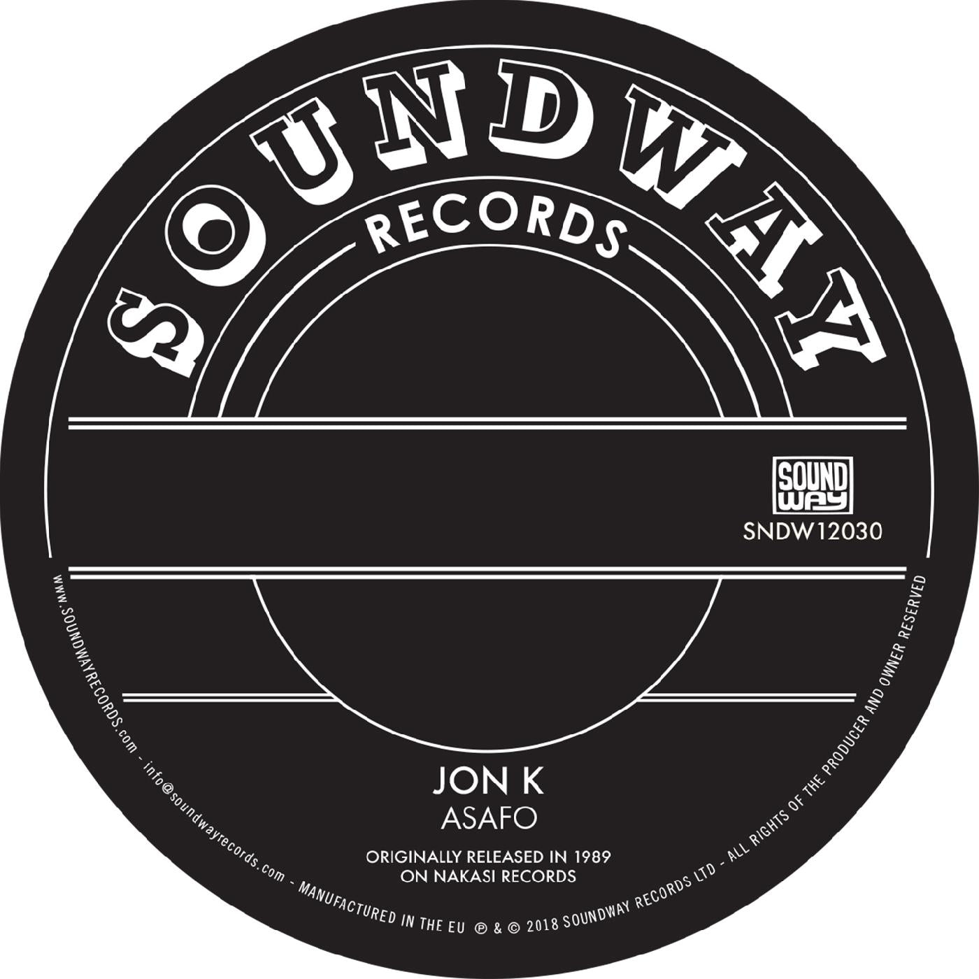 Jon K / Pat Thomas - Asafo / Enye Woa [Vinyl] - Paladin Vinyl