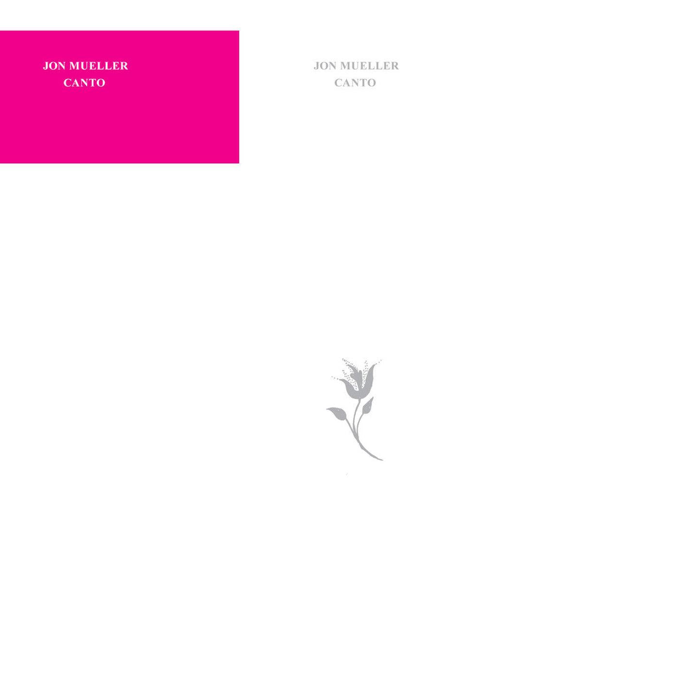 Jon Mueller - Canto (MAGENTA & BLACK STREAK VINYL) [Vinyl] - Paladin Vinyl
