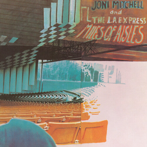 Joni Mitchell Miles of Aisles (Transparent Sea-Blue Vinyl) Vinyl - Paladin Vinyl