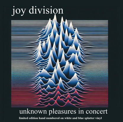 Unknown Pleasures In Concert (Limited Edition, Hand Numbered, White & Blue Splatter Colored Vinyl) [Import] [Vinyl]