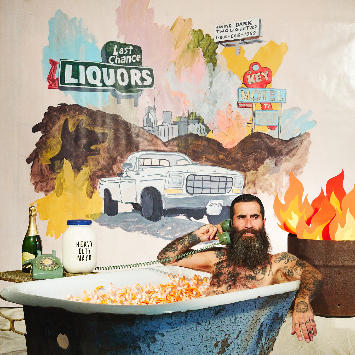 JP Harris - JP Harris Is A Trash Fire (Coke Clear) [Vinyl]