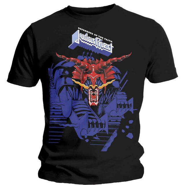 Judas Priest Defenders Blue T-Shirt