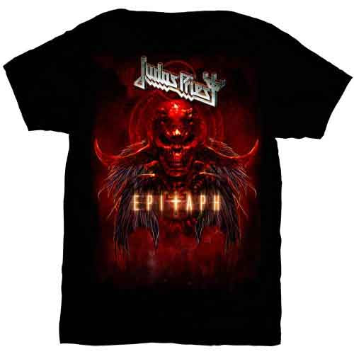 Judas Priest Epitaph Red Horns [T-Shirt]