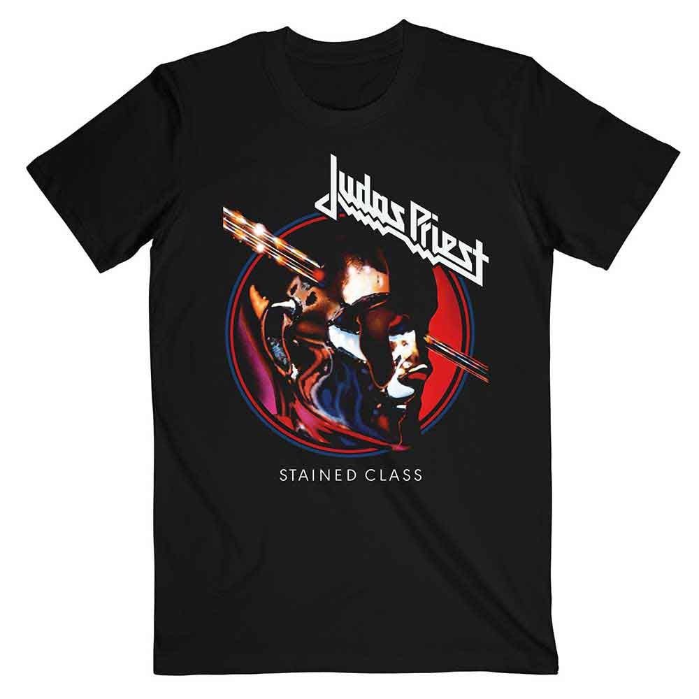 Judas Priest - Álbum de clase manchado Circle [Camiseta]