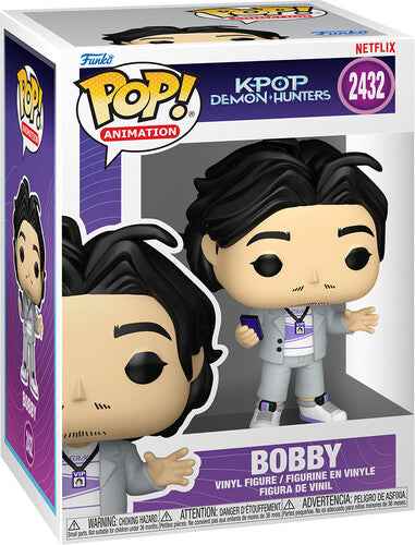 K-Pop Demon Hunters - Funko POP! Anime: KPop Demon Hunters - Bobby (KPDH) (Vinyl Figure, Collectible) [Action Figure]