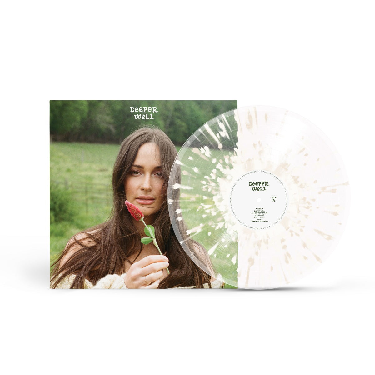 Kacey Musgraves - Deeper Well (Indie Exclusive, Transparent Spilled Milk Colored Vinyl) [Vinyl]