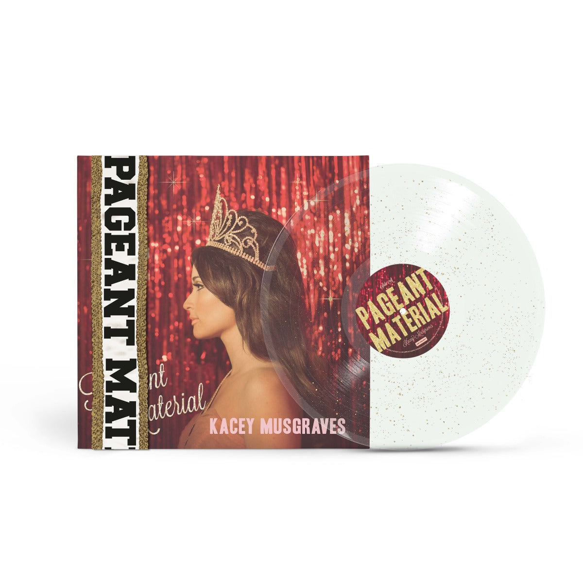 Pageant Material (10 Year Anniversary) [Clear Gold Glitter Lp] [Vinyl]