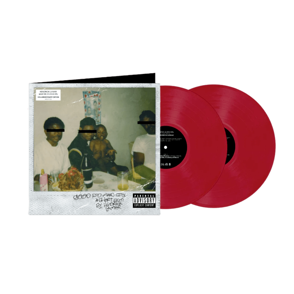 Kendrick Lamar - good Kid, M.A.A.D City (10th Anniversary, Opaque Apple Red) [Import] (2 LP) [Vinyl]
