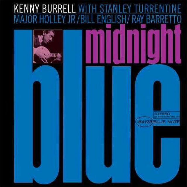 Kenny Burrell - Midnight Blue (Indie Exclusive, Limited Edition, Colored Vinyl, Blue, 180 Gram Vinyl) [Vinyl]