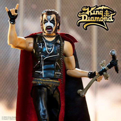 Super7 - King Diamond - Deluxe Wv1 - King Diamond (Abigail Era) (Large Item, Collectible, Action Figure) [Action Figure]