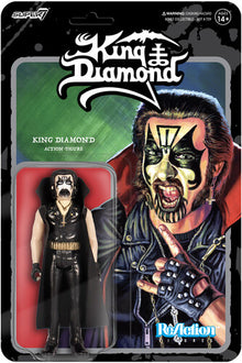 King Diamond - Super7 - King Diamond - ReAction Figures - King Diamond (Collectible, Action Figure) [Action Figure]
