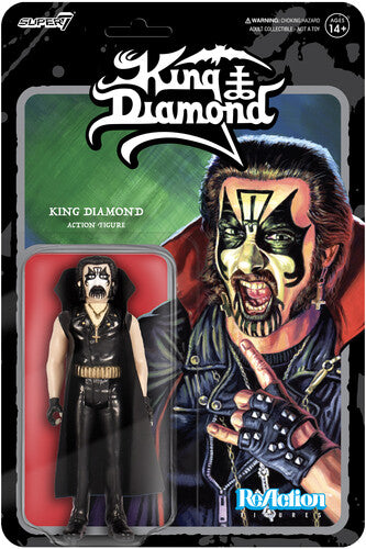 King Diamond - Super7 - King Diamond - ReAction Figures - King Diamond (Collectible, Action Figure) [Action Figure]