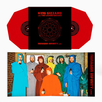 Nonagon Infinity Live (Indie Exclusive, Red Colored Vinyl, Limited Edition) (2 Lp's) [Vinyl]