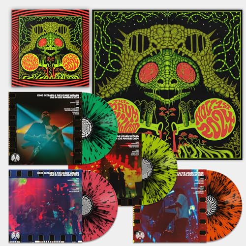 King Gizzard - Live In Los Angeles '24 (4Lp Splatter Vinyl Box Set) [Vinyl]