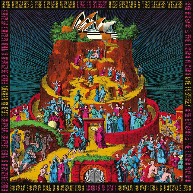 King Gizzard &amp; The Lizard Wizard - Live In Sydney (Bootleg oficial de Fuzz Club) (VINILO ROSA, DORADO Y AZUL) [Vinilo]