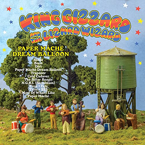 Paper Mâché Dream Balloon (Deluxe Lenticular/Instrumental Edition) [Blue Seagrass & Translucent Pink 2 LP] [Vinyl] - Paladin Vinyl