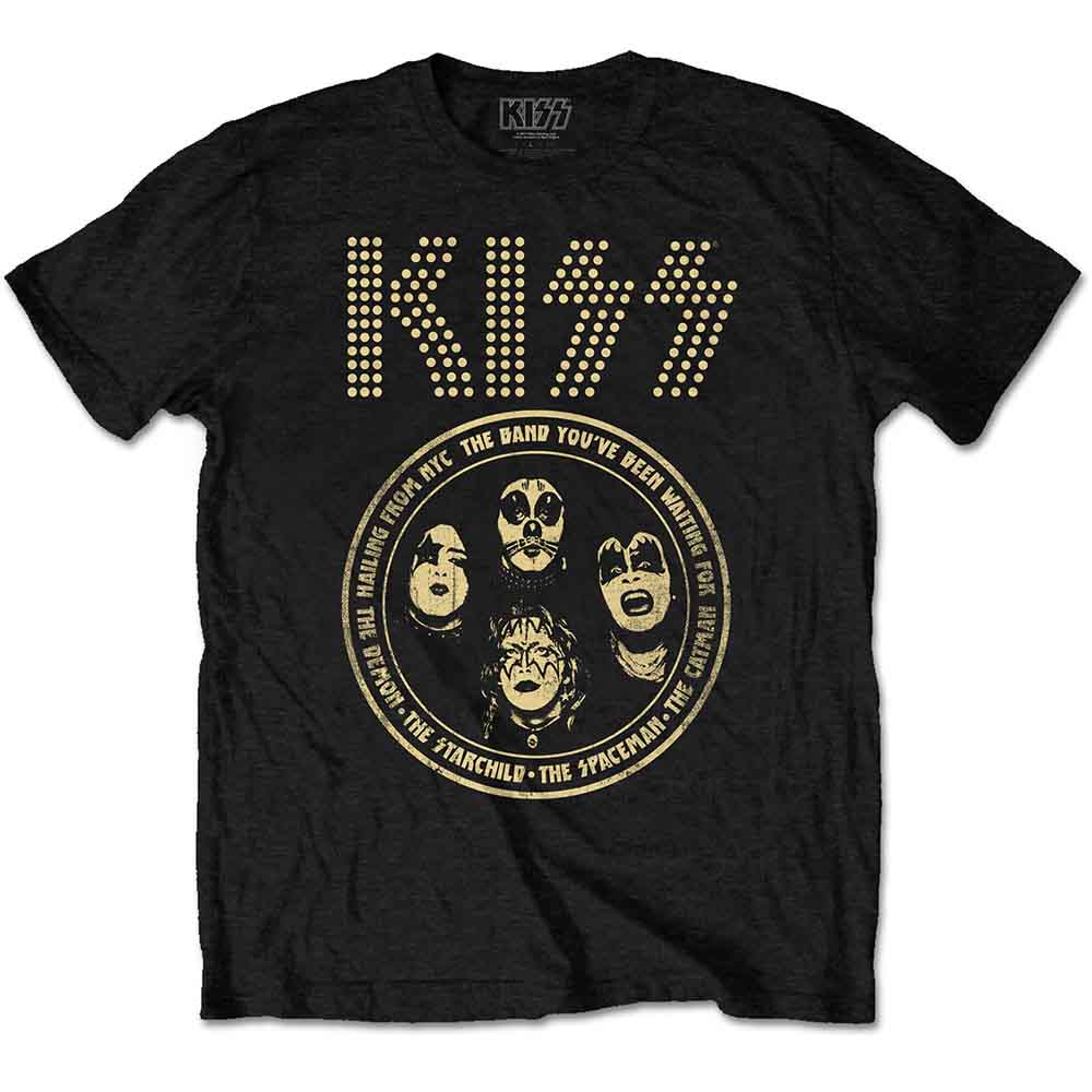 Kiss - Banda Circle [Camiseta]