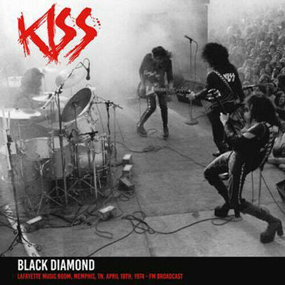 Kiss - Black Diamond: Lafayette Music Room. Memphis, Tennessee, 18 de abril de 1974 (edición limitada, vinilo rosa) [Importación] [Vinilo]