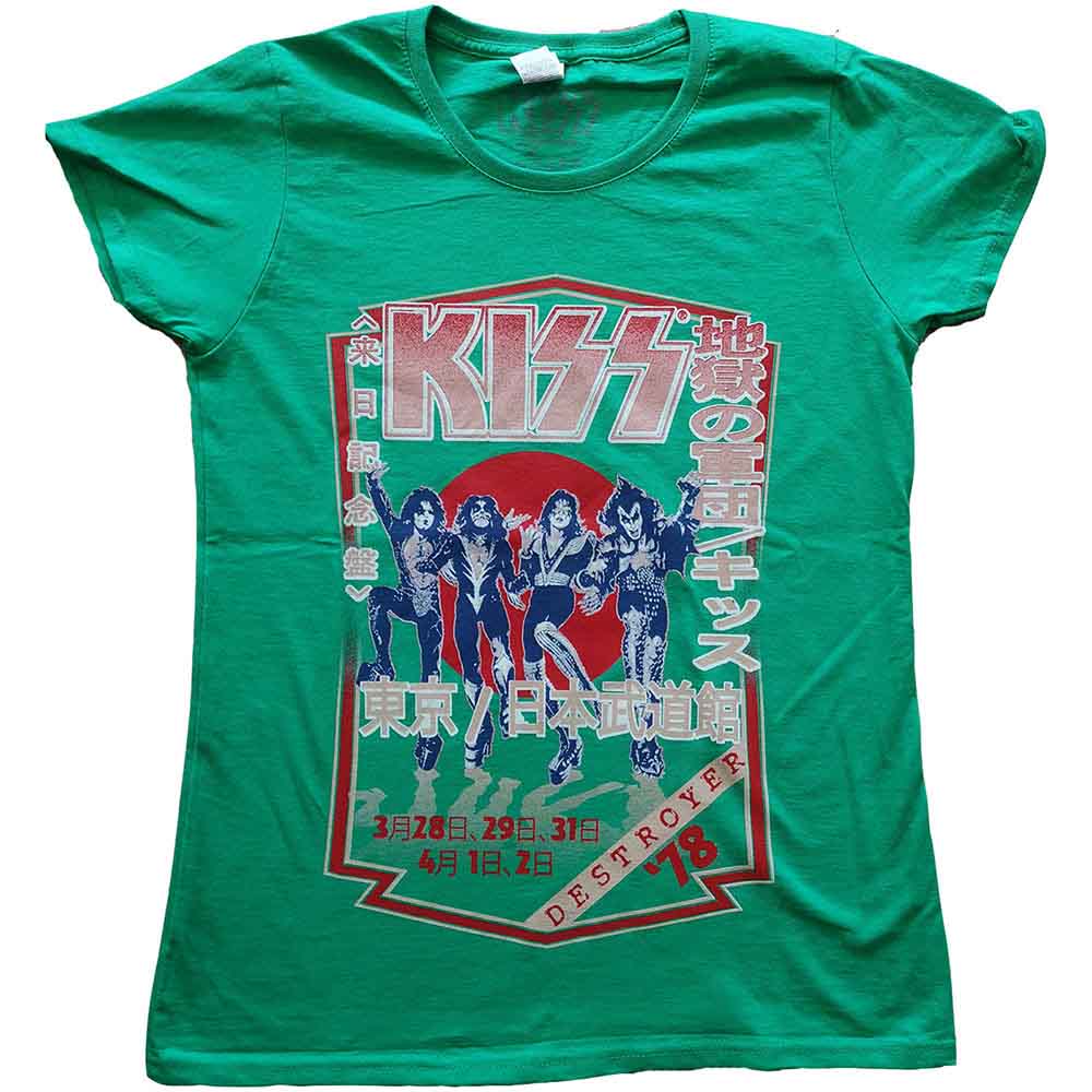 Kiss - Destroyer Tour '78 [Camiseta de manga corta]