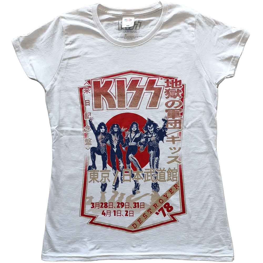 Kiss - Destroyer Tour '78 [Camiseta de manga corta]