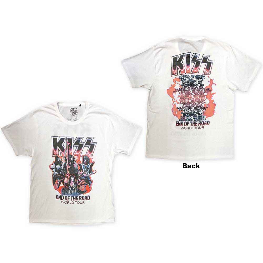 Kiss - Banda tocando en el final del camino [Camiseta]