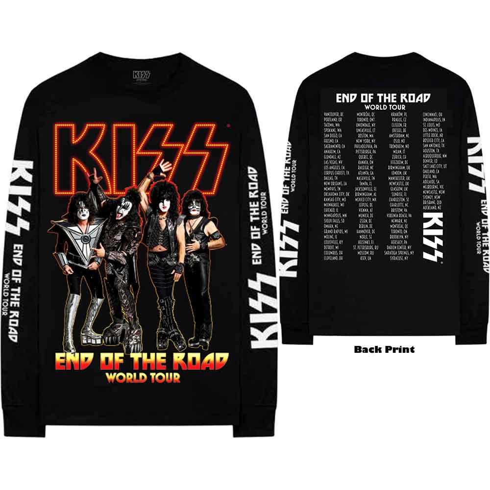 Kiss - End Of The Road Tour [Camiseta de manga larga]