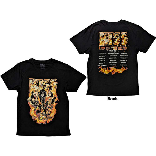 Kiss - End Of The Road Tour Orange [T-Shirt]