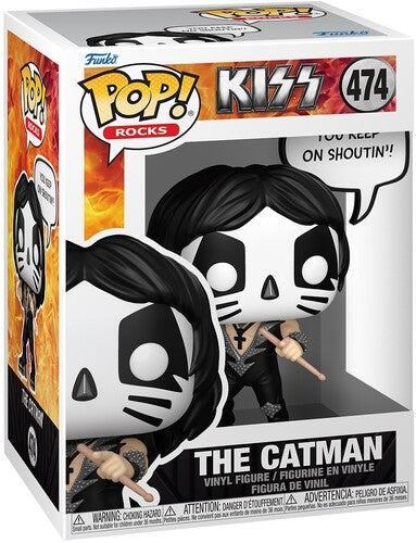Funko POP! Sayings: KISS - The Catman, Rock & Roll All Night (Vinyl Figure, Collectible) [Action Figure]