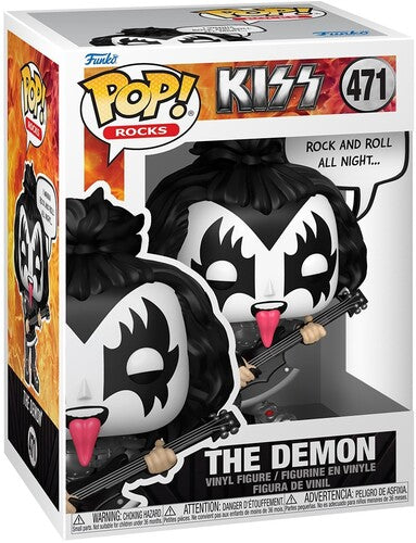 Funko POP! Sayings: KISS - The Demon, Rock & Roll All Night (Vinyl Figure, Collectible) [Action Figure]