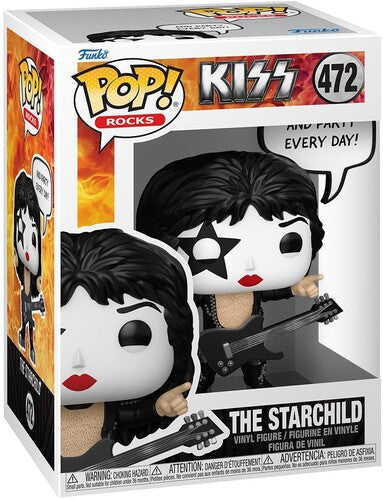 Funko POP! Sayings: KISS - The Starchild, Rock & Roll All Night (Vinyl Figure, Collectible) [Action Figure]