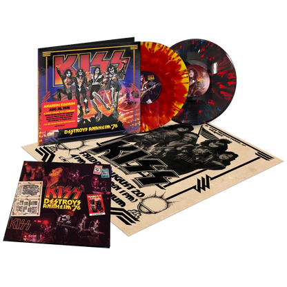 Kiss - KISS Destroys Anaheim '76 (Limited Edition, 180 Gram Colored Vinyl) (2 Lp's) [Vinyl]