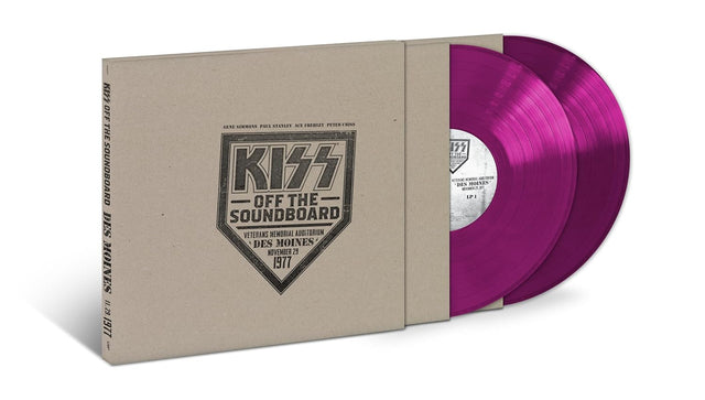 Kiss - Kiss Off The Soundboard: Live In Des Moines (Edición limitada, vinilo de color violeta) (2 LP) [Vinilo]