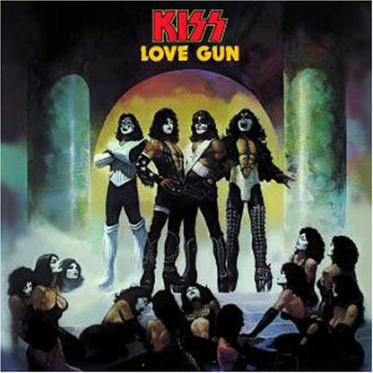 Kiss - Love Gun (Edición limitada, vinilo de color mandarina/agua) [Vinilo]