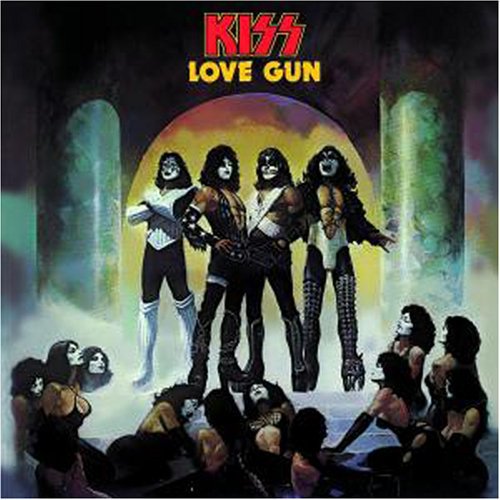 Kiss - Love Gun (Edición limitada, vinilo de color mandarina/agua) [Vinilo]