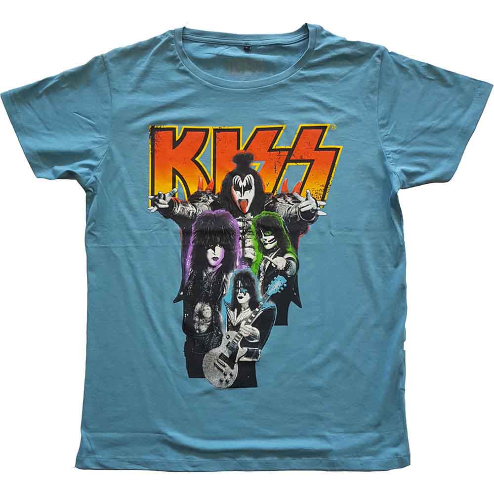 Kiss - Neon Band [T-Shirt]