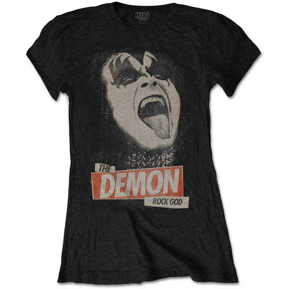 Kiss - The Demon Rock [Short Sleeve Tee]