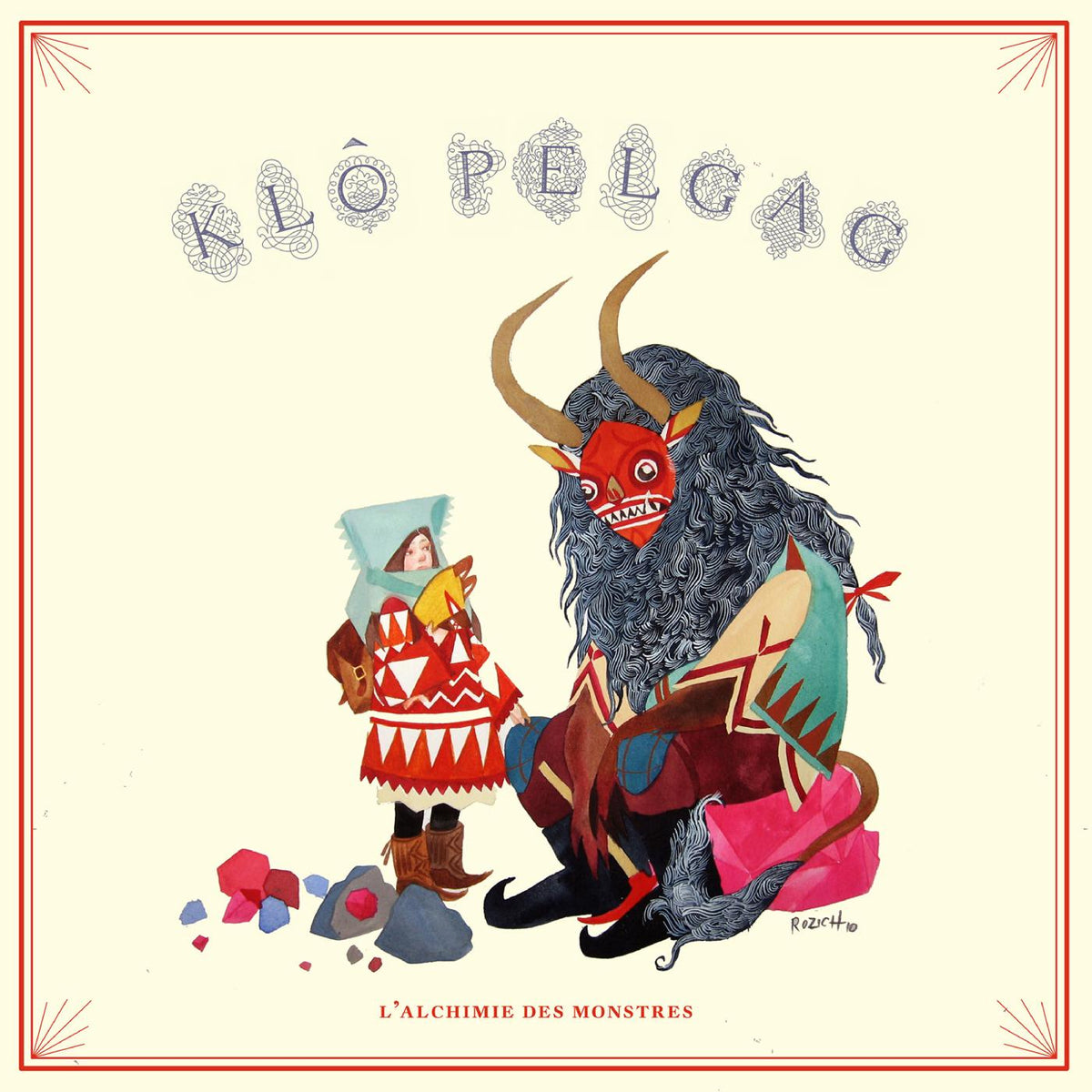 Klo Pelgag - L'Alchimie des monstres (RED VINYL) [Vinyl] - Paladin Vinyl