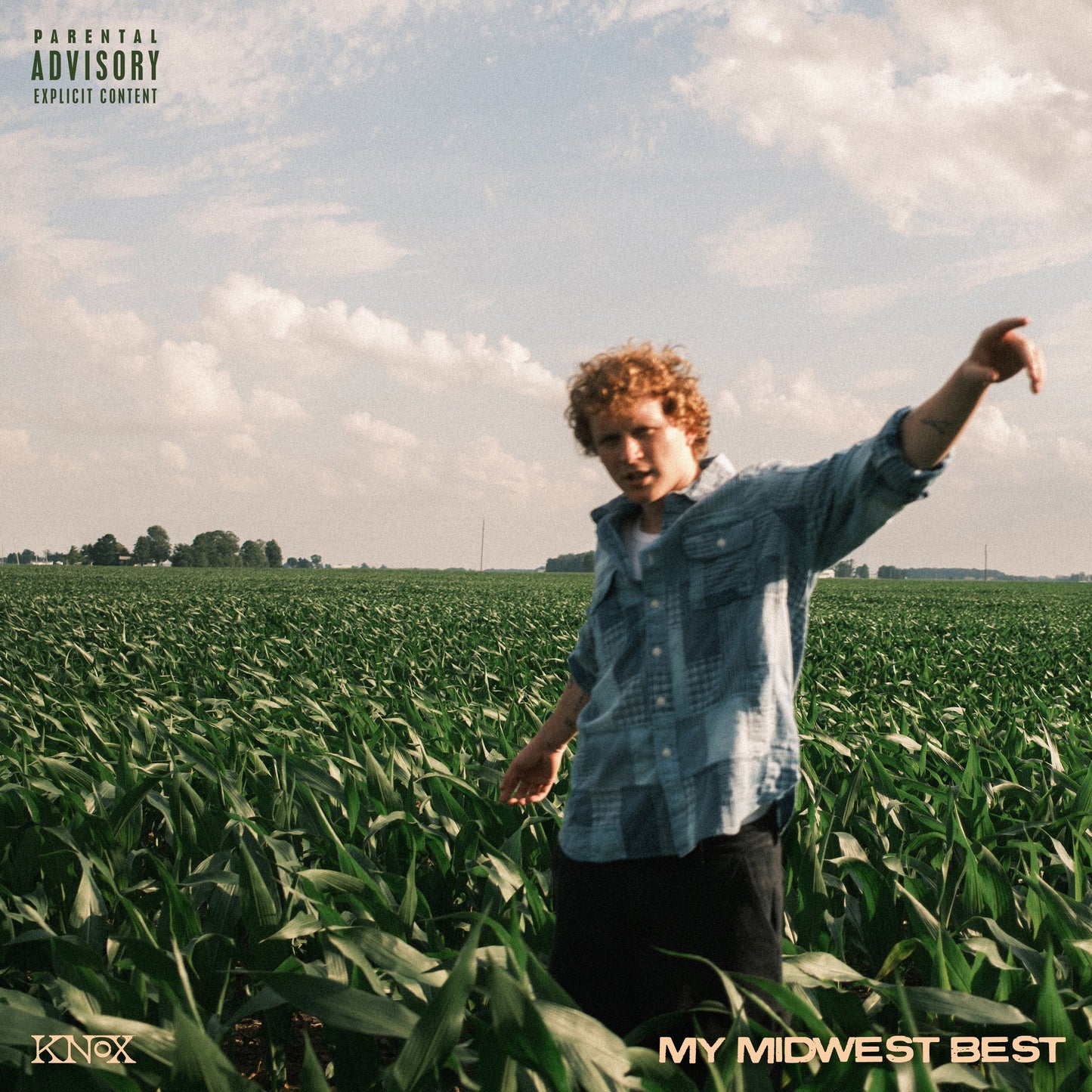 KNOX - My Midwest Best [Pure Denim Vinyl] [Vinyl]
