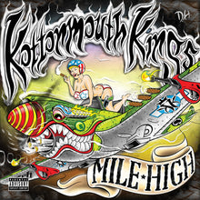 Kottonmouth Kings - Mile High - Rojo/azul [Contenido explícito] (Vinilo de color, rojo, azul, funda de LP plegable) (2 LP) [Vinilo]