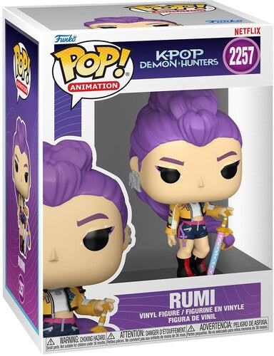 Funko POP! Anime: KPop Demon Hunters - Rumi (KPDH) (Vinyl Figure, Collectible) [Action Figure]