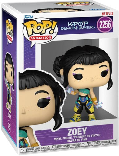 Funko POP! Anime: KPop Demon Hunters - Zoey (KPDH) (Vinyl Figure, Collectible) [Action Figure]