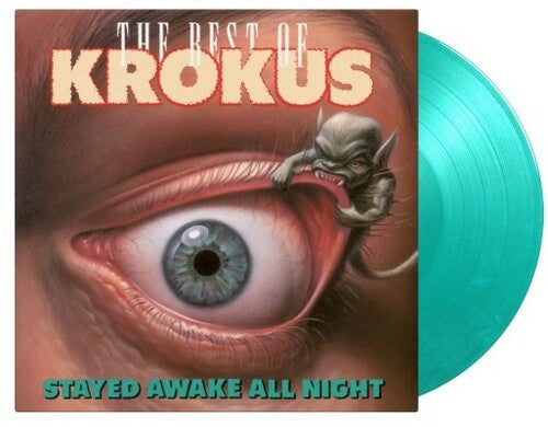 Krokus - Stayed Awake All Night: The Best Of (Limited Edition, 180 Gram Translucent Green & White Marble Colored Vinyl) [Import] [Vinyl]