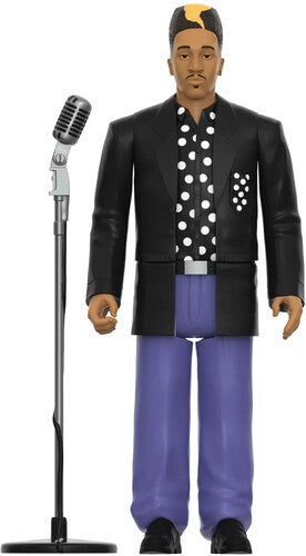 Kwame - Super7 - Kwame - ReAction - Kwame (Black/White Polka Dot) (Collectible, Figure, Action Figure) [Action Figure]